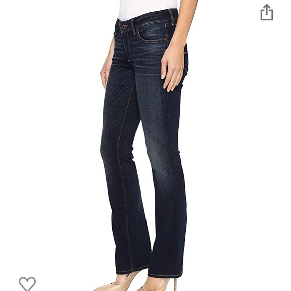 Lucky Lolita Jeans Rough Hem Boot Cut 4 / 27 - Picture 4 of 14